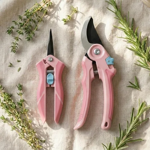 Miniatura 8 de NEXON Tijeras de Podar de Jardín Paquete de 2, Podadora Manual de Derivación de 8" y Tijeras de Jardín de Precisión de 6.25", Cortadores de Jardín