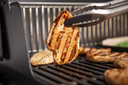 Miniatura 3 de Weber Genesis E-315 - Parrilla de gas propano líquido para cocina al aire libre, 3 quemadores, color negro