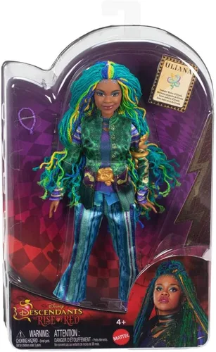 Miniatura 9 de Mattel Disney Descendants: The Rise of Red Fashion Doll & Accessory Uliana, hermana menor de Úrsula con ropa y collar inspirados en películas