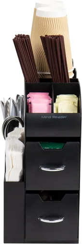 Miniatura 6 de Mind Reader caja organizador de café, 6, Negro