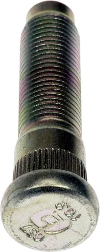 Miniatura 5 de Dorman 610-637 - Perno de rueda dentada trasera M14-1.50, moleteado de 0.620 in, longitud de 2.559 in compatible con modelos seleccionados de Jeep