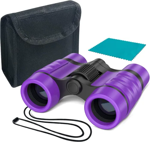 ESSENSON - Binoculos para niños, juguetes y regalos para niños de 3 a 12 años, niños o niñas, telescopio para niños, juguetes al aire libre para