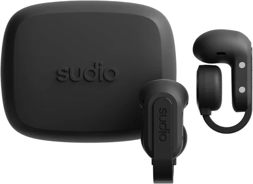 Sudio Audio B3 Auriculares inalámbricos de oreja abierta – Auriculares Bluetooth 5.3 con clip con ajuste seguro, resistentes al sudor, micrófono