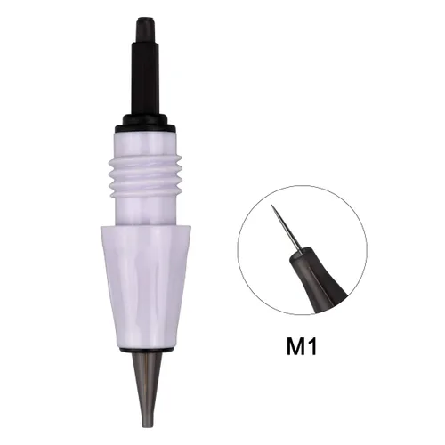 Miniatura 2 de 20 cartuchos de aguja de tatuaje para máquina de tatuaje permanente de maquillaje V6, V8, V9, V11, modelos disponibles tamaño 1R, 3R, 5R, 7R, 3F