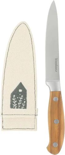 Miniatura 4 de Bloomhouse - Dos veces Oprah's Favorite Things Ganador - Cuchillo de cocina de 5 pulgadas con hoja de acero inoxidable alemán con mango de madera