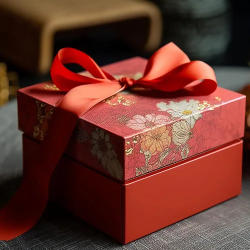 Miniatura 2 de LIUYAXI - Cinta de satén roja de doble cara, 2 pulgadas X 25 yardas continuas, cintas perfectas para envolver regalos, ramo de boda, decoración DIY