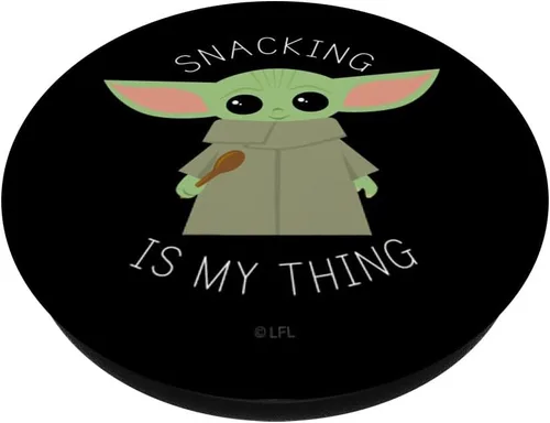 Miniatura 2 de Star Wars The Mandalorian the Child Snacking is My Thing PopSockets Standard PopGrip