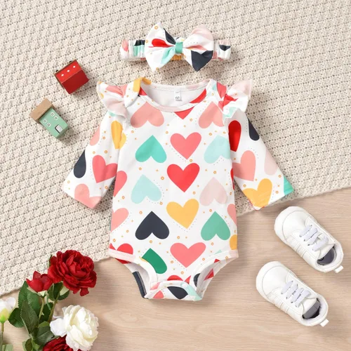 Miniatura 56 de Aalizzwell Conjunto de mameluco acanalado para bebé recién nacido prematuro para otoño e invierno