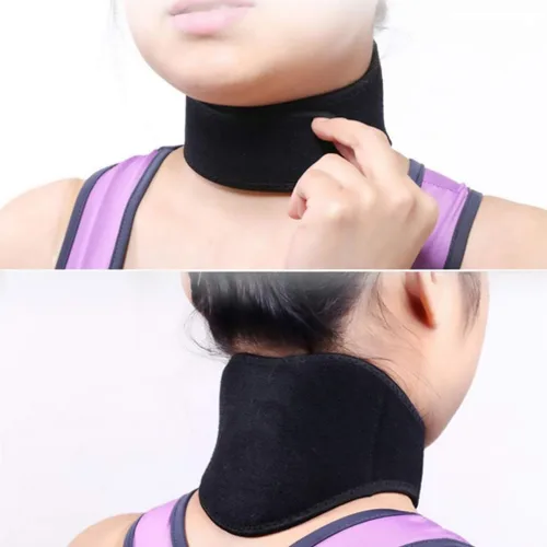 Miniatura 9 de EXCEART Almohadilla magnética autocalentable, terapia para aliviar el dolor, soporte para el cuello, alivio del dolor de cuello, artritis, migraña