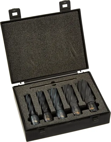 Champion XL200-SET RotoBrute 5 piezas 9/16 pulgadas a 1-1/16 pulgadas de diámetro 2 pulgadas de profundidad de acero de alta velocidad surtido