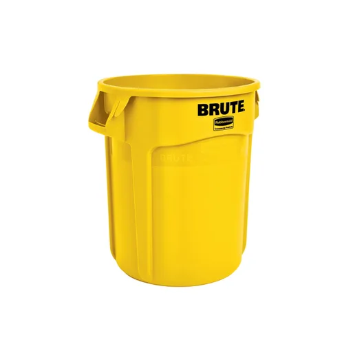 Miniatura 27 de Rubbermaid Commercial Products BRUTE - Bote de basura redondo resistente, 20 galones, azul, para paisajistas/sitios