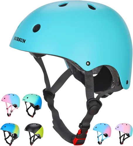 Miniatura 16 de Kids Helmet Toddler Bike Helmets for Ages 2-3-5-8-14 Years Kids Girls Boys Youth, Adjustable Multi-Sport Helmet for Skateboard Cycling Scooter Azul