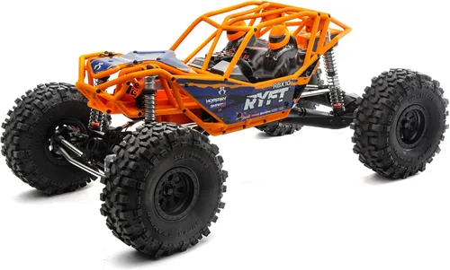 Camión RC Axial 1/10 RBX10 Ryft 4WD Brushless Rock Bouncer RTR (Batería y Cargador No Incluidos), Naranja, AXI03005T1, Unisex Adulto