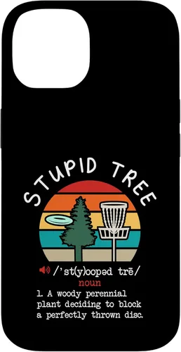 Miniatura 4 de Disc Golf Stupid Tree Funny Disc Golfing Lover Player Gift Case for iPhone 17