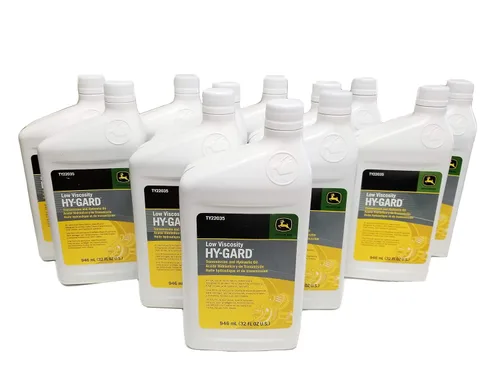 Miniatura 8 de John Deere Aceite para equipo original, Hy-Gard 32 oz. Aceite de transmisión e hidráulico n.° TY22035