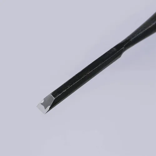 Miniatura 2 de KAKURI Cincel de mortaja japonés para carpintería 1/4" (6 mm), fabricado en JAPÓN, cincel de madera profesional Oire Nomi (forjado a mano), hoja
