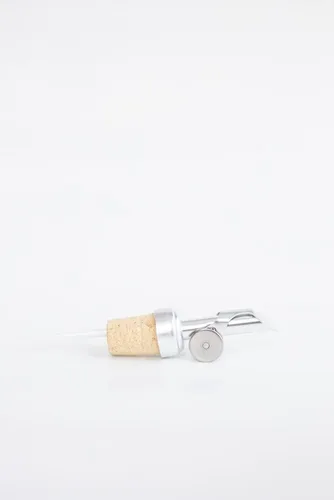 Miniatura 4 de Rail19 Dispensador de enjuague bucal de vidrio transparente con boquilla de vertido de metal, dispensador de aceite de cocina y vinagre, perfecto