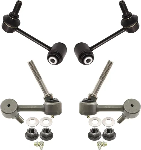 Miniatura 51 de Detroit Axle - 4 barras estabilizadoras para Acura EL Honda Civic 01-05, 4 barras estabilizadoras delanteras y traseras de repuesto 2001 2002 2003