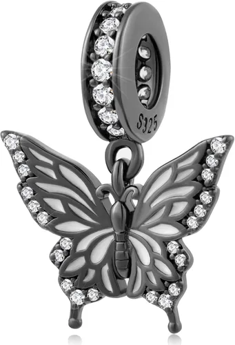 Animal Pets Charm - Dije de plata de ley 925 con bonito conejo, búho nocturno, pájaro volador, unicornio mito, paloma pájaro de la paz, manta raya,
