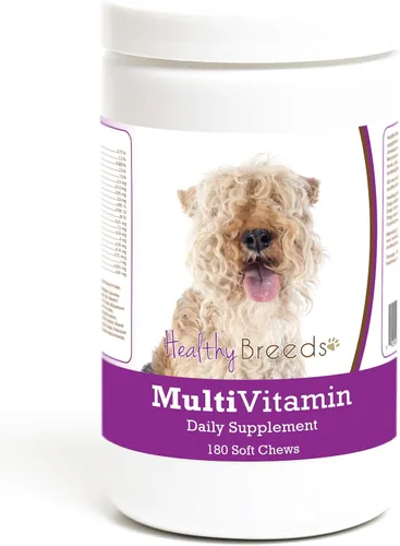 Miniatura 188 de Healthy Breeds Bulldog francés multivitamínico suave masticable para perros 180