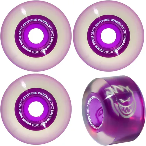 Miniatura 4 de Spitfire Sapphires 90DU - Juego de 4 ruedas para patineta