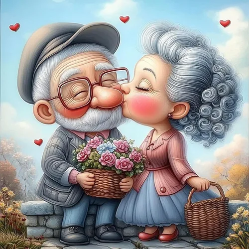 Miniatura 8 de NAIMOER Kits de arte de diamantes para el día de San Valentín para adultos principiantes, kit de pintura de diamantes de gnomos 5D, arte de gemas