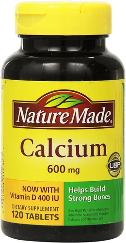 Miniatura 5 de Nature Made Calcio 600 mg con Vitamina D - 120 Tabletas de Nature Made