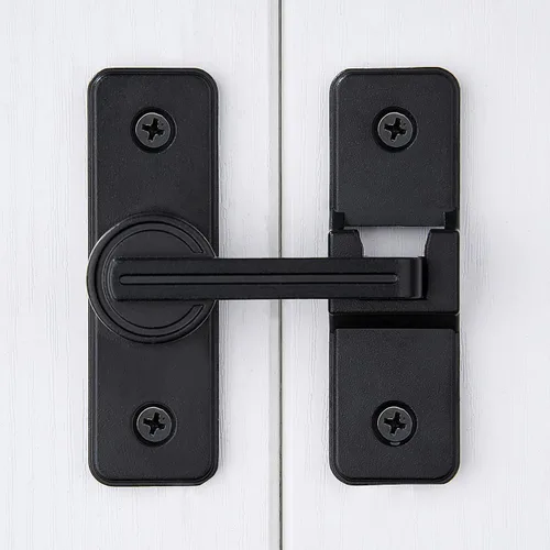 Miniatura 9 de INIRET Pestillos para Puerta de Granero, Pestillos Corredizos Pesados para Puerta de Granero, Cerradura de Puerta, Pestillo de Seguridad para Puerta
