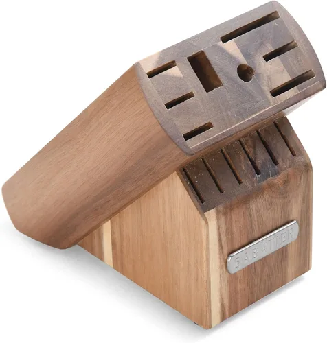 Miniatura 9 de Sabatier - Juego de 15 piezas de cuchillos forjados con triple remache, cuchillos de cocina de acero inoxidable de alto carbono, juego de cuchillos