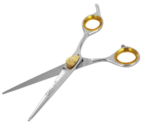 Miniatura 9 de SHARF Gold Touch - Kit de tijeras rectas de 6.5 pulgadas y tijeras de adelgazamiento de 30 dientes 440C, tijeras de peluquería profesionales