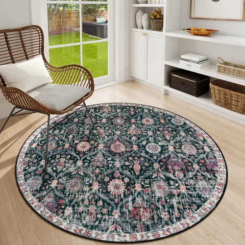 Miniatura 67 de Lahome - Alfombra de marroquí tejida, alfombra para cocina, pasillo, antideslizante, pasillo para entrada, pasillo de lavadero, dormitorio, 274 x