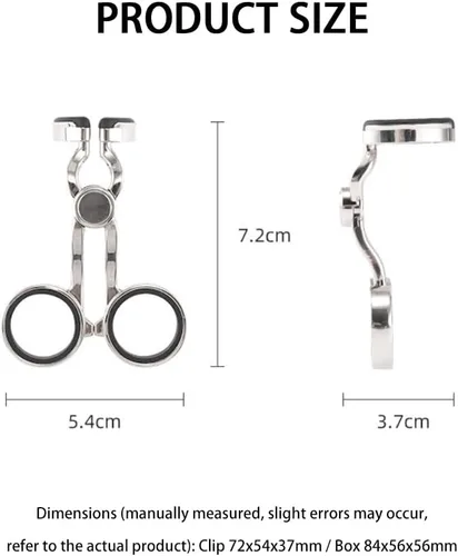 Miniatura 3 de Aplicador de lentes de contacto, herramienta suave y fácil de usar, incluye removedor de lentes de contacto, estuche de herramientas, pinzas, mango