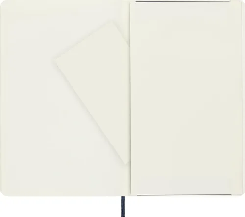 Miniatura 7 de Moleskine - Cuaderno clásico, tapa blanda, tamaño L (5 x 8.25 pulgadas), liso/en blanco, azul zafiro, 192 páginas
