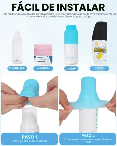 Miniatura 6 de Cubiertas de botellas de silicona, Viajes