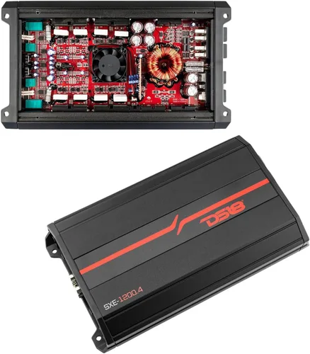 Miniatura 11 de DS18 SXE-4000.4D/RD Amplificador de coche estéreo de rango completo clase D 4 canales 275x4 RMS @4 OHM 4000 vatios - Amplificador potente y compacto