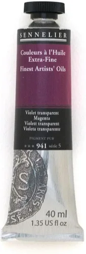 Miniatura 9 de SENNELIER Pintura al óleo Artists Color, 1.4 fl oz, Lago Azul Alizarin S6 (10-130411-347)