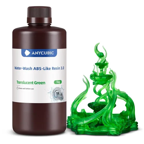 Miniatura 15 de ANYCUBIC Resina lavable con agua ABS-Like 3.0, resina para impresora 3D, alta dureza y alta precisión, fácil de procesar posteriormente, bajo olor