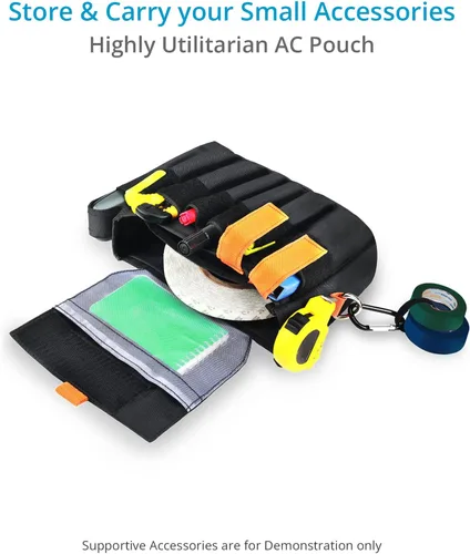 Miniatura 2 de PROAIM Bolsa de aire acondicionado (pequeña) para asistentes de cámara, puños y técnicos. Viene con un trabilla ancha para cinturón de 2.5