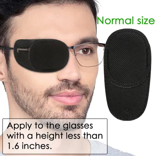 Miniatura 2 de Parches para ojos para adultos y niños, parche para ojos para lentes para tratar ojos perezosos, ambliopía, estrabismo para ojos izquierdos