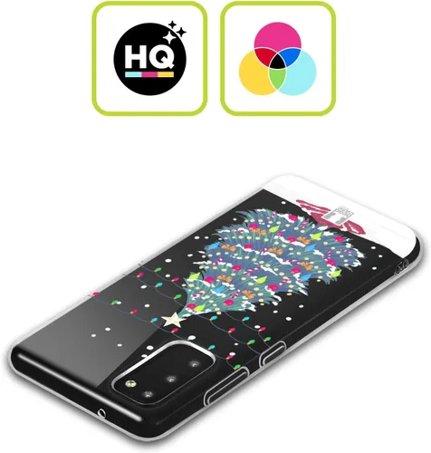 Miniatura 2 de Head Case Designs Funda de gel clásica con diseño de árboles de Navidad [protección de grado militar] compatible con Samsung Galaxy S22+ 5G y Clásico