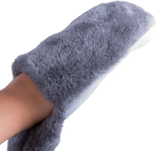 Miniatura 3 de Husky Timber - Gorro de invierno con diseño de lobo de felpa para invierno, largo
