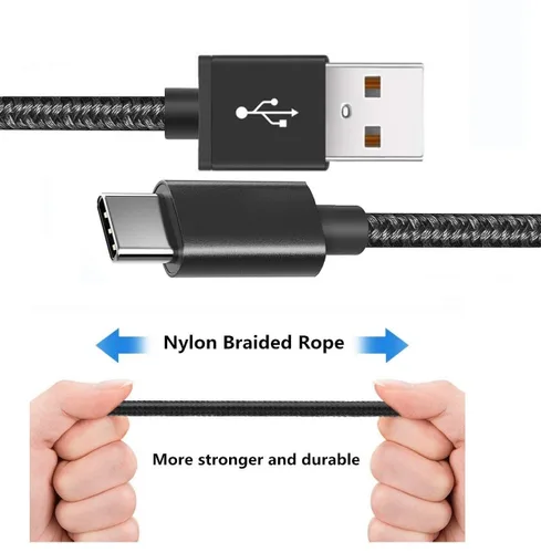 Miniatura 3 de Cargador de pared con 2 cables tipo C de 6.6 pies para iPhone 15 16 17 PS5 Controller Fire 10 Cargador de tableta para Kindle Kids Fire, tableta