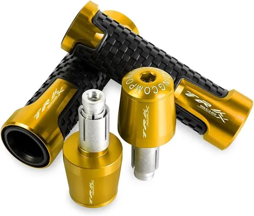 Miniatura 15 de Motocicleta para Benelli TRK502X TRK 502X 2020 2021 2022 Manillar de motocicleta, peso final, agarres para manillar, tapa antivibración deslizante