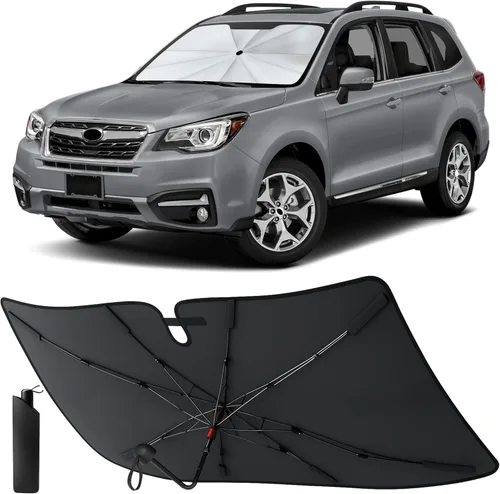 Miniatura 27 de 【2025 Actualizado】EcoNour Parasol Premium para Parabrisas de Coche Parasol Plegable para Parabrisas Delantero Visor Extendido Bloqueador de Sol