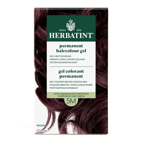 Miniatura 2 de Herbatint 5M - Tinte permanente para el cabello castaño caoba claro, 4 onzas