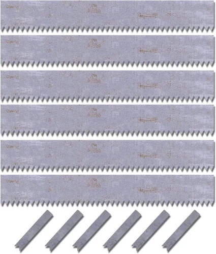 Miniatura 8 de Cor-Ten - Paquete de 16 bordes de acero para paisaje con acabado de pátina óxido, tiras de 40 pulgadas de largo x 6 pulgadas de alto, bordes