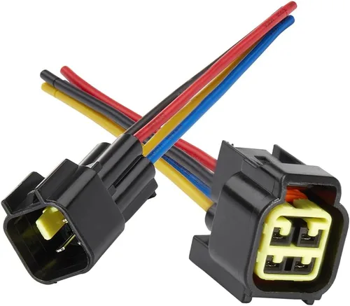Miniatura 5 de Conector de cable eléctrico de 2 pines, enchufe impermeable macho hembra de 16 AWG, enchufe de desconexión rápida, adecuado para automóvil, camión