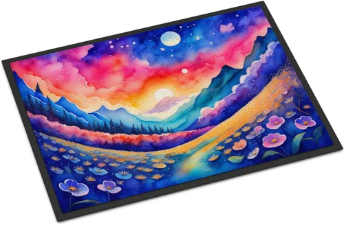 Miniatura 64 de Caroline's Treasures DAC1455MAT - Felpudo de la reina de la noche con diseño de cactus en color de 18 x 27 pulgadas, tapete para puerta delantera
