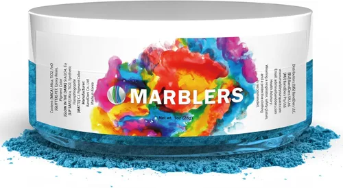 Miniatura 38 de MARBLERS - Polvo de mica de grado cosmético, nacarado, no tóxico, vegano, libre de crueldad, sombra de ojos, esmalte de uñas, arte de uñas, [Gris]