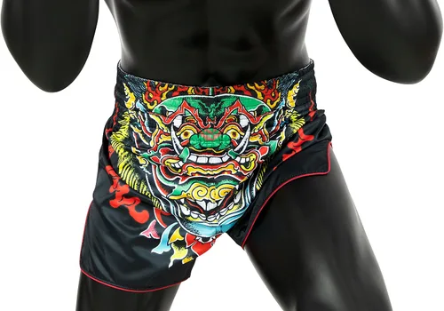Miniatura 4 de Fairtex Pantalones cortos de boxeo Muay Thai de corte delgado